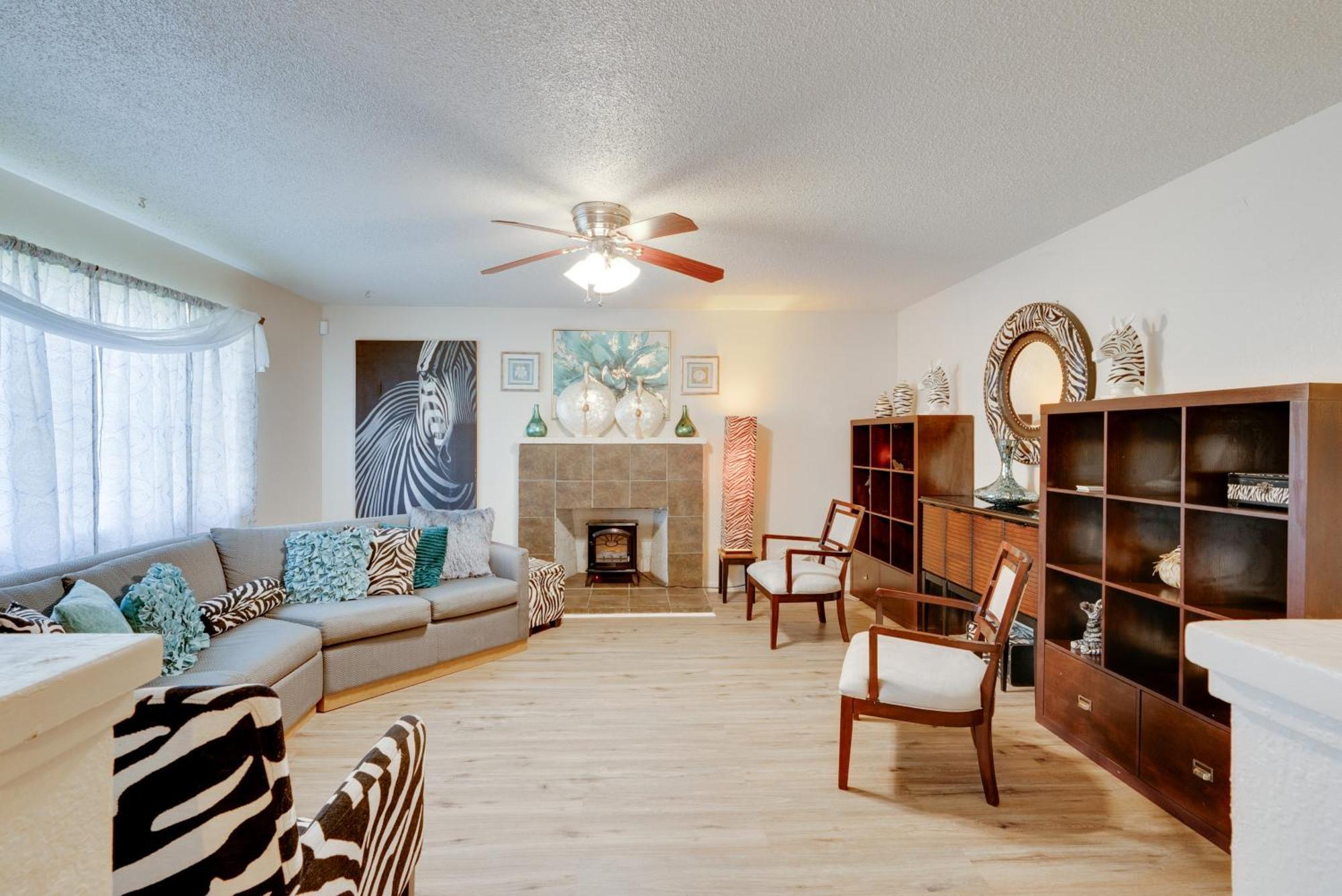 Breezy Fresno Home - Near Airport And Downtown Kültér fotó